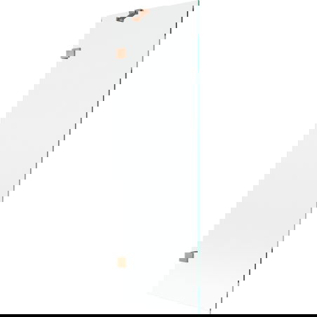 Mexen Lunar vonios pertvara 1-durų 60 x 150 cm, peršviečiama, šlifuotas varis - 897-060-000-65-00