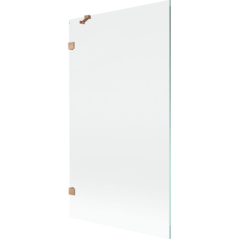 Mexen Lunar vonios ekrano vienos durys 100 x 150 cm, skaidrus, šlifuota varis - 897-100-000-65-00
