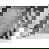 Mexen Lunar dešinės pusės dušo durys 150 cm, permatomos, chromuotos - 834S-150-050-01-00-P
