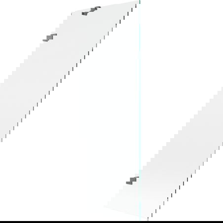 Mexen Lunar vonios dušo skydelis 1-sparnio 60 x 150 cm, permatomas, juodas chromas - 897-060-000-95-00