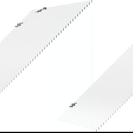 Mexen Lunar vonios sienelė 1-duris 90 x 150 cm, skaidrus, gun metal - 897-090-000-95-00