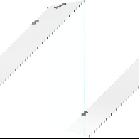 Mexen Lunar vonios ekrano vienos dalies, 50 x 150 cm, skaidrus, gun metal - 897-050-000-95-00