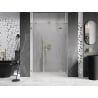 Tualeto durys Mexen Lunar, dešinė pusė, 135 cm, permatomos, šlifuotas auksas - 834S-135-050-55-00-P