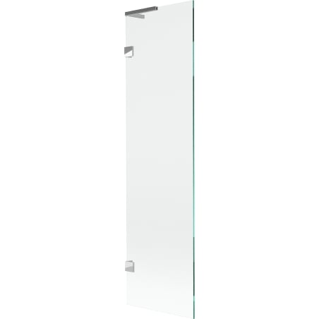 Mexen Lunar L vonios užuolaida 1-duris 50 x 150 cm, skaidri, chromas - 897L-050-000-01-00