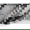 Mexen Lunar dešinės pusės dušo durys 150 cm, permatomos, šlifuotas varis - 834S-150-050-65-00-P
