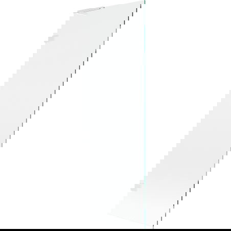 Mexen Lunar L vonios uždanga 1-duris 60 x 150 cm, permatoma, balta - 897L-060-000-20-00