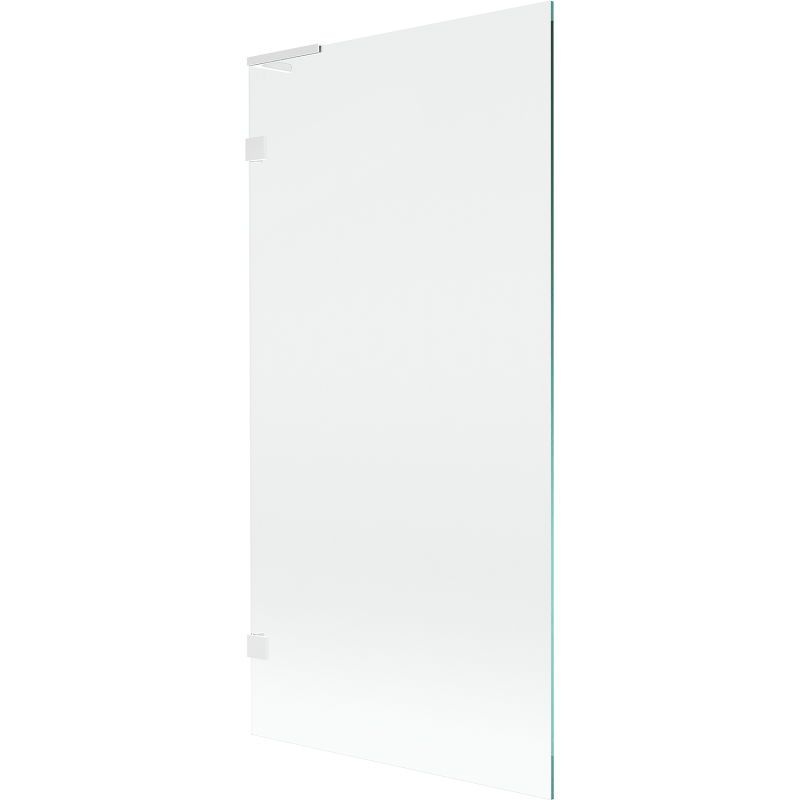 Mexen Lunar L vonios pertvara 1-sparnė 90 x 150 cm, permatoma, balta - 897L-090-000-20-00