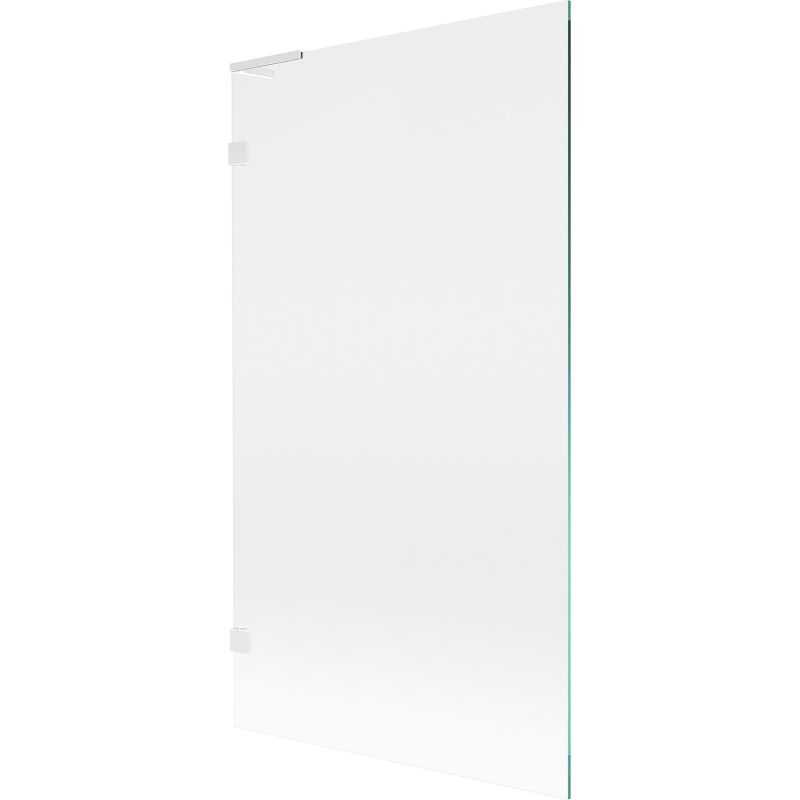 Mexen Lunar L vonios sienelė 1-durų 100 x 150 cm, skaidrus, baltas - 897L-100-000-20-00
