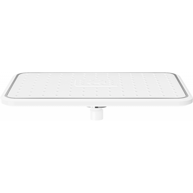 Mexen D-54 lietaus dušo galvutė 29x19 cm, balta/chromuota - 79754-21