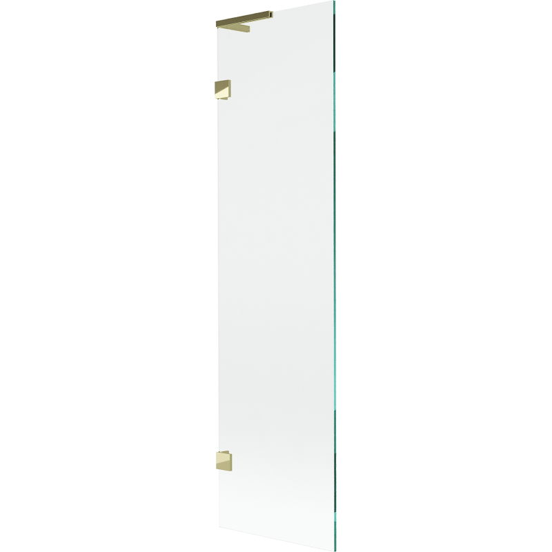 Mexen Lunar L vonios kambario pertvara, vienguba 50 x 150 cm, permatoma, aukso spalvos - 897L-050-000-50-00
