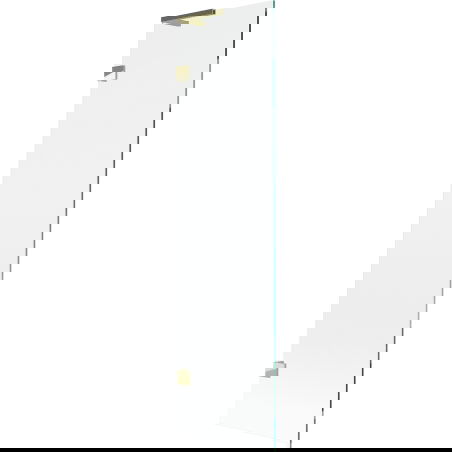 Mexen Lunar L vonios sienelė vieno skydo 50 x 150 cm, permatoma, auksinė - 897L-050-000-50-00