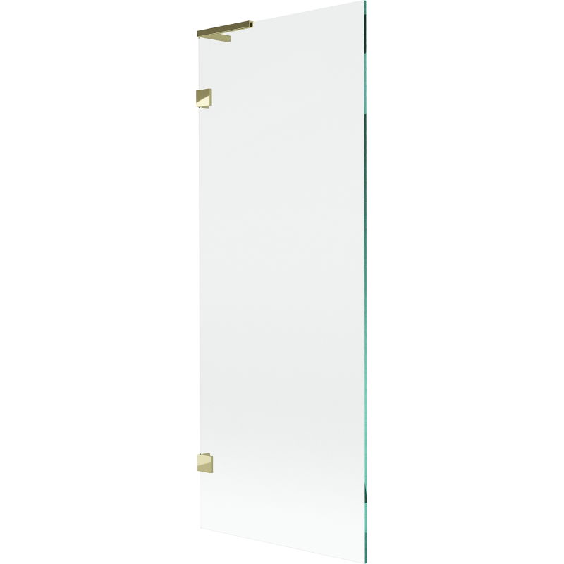 Mexen Lunar L vonios ekrano atitvaras 1-duris 70 x 150 cm, permatomas, auksinis - 897L-070-000-50-00