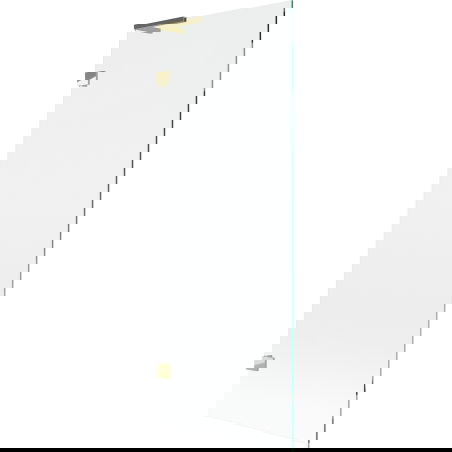 Mexen Lunar L vonios užuolaida 1 sparno 70 x 150 cm, skaidri, auksinė - 897L-070-000-50-00