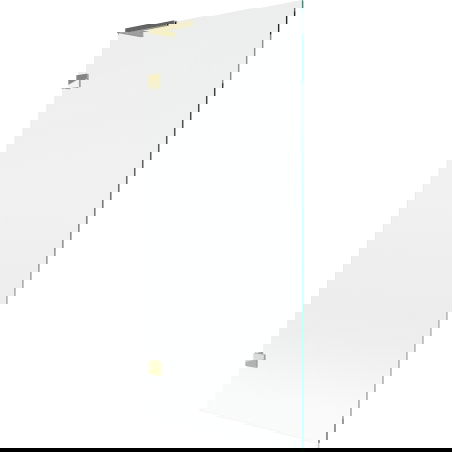 Mexen Lunar L vonios pertvaras 1-duris 80 x 150 cm, skaidrus, auksinis - 897L-080-000-50-00