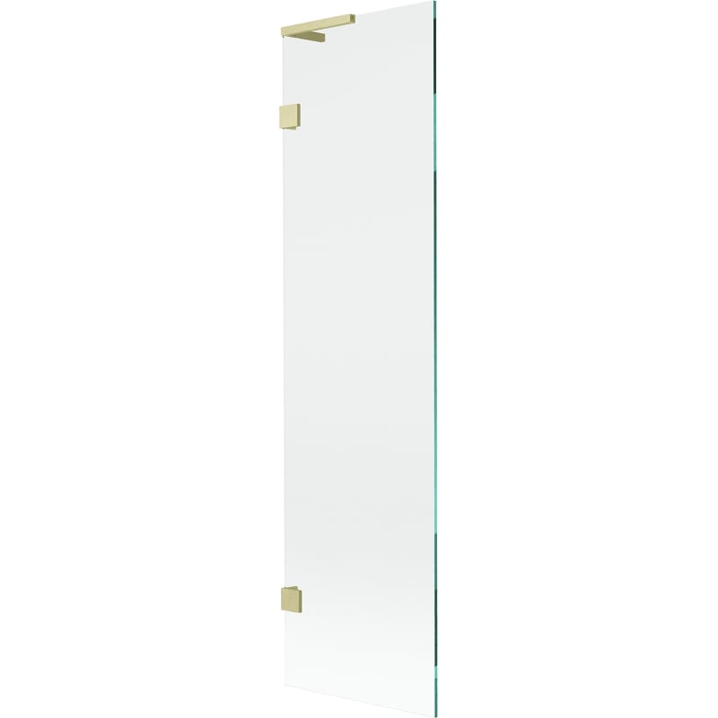 Mexen Lunar L vonios užuolaida 1-sparninė 50 x 150 cm, skaidri, auksinis matinis - 897L-050-000-55-00