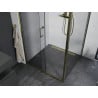 Mexen Apia stumdomas dušo kabinas 120 x 80 cm, skaidrus, auksinis - 840-120-080-50-00