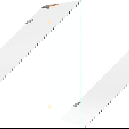 Mexen Lunar L vonios pertvara, 1-sparno, 60 x 150 cm, permatomas, šlifuota varis - 897L-060-000-65-00