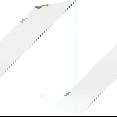 Mexen Lunar L vonios ekranas 1-durų 70 x 150 cm, skaidrus, šlifuota varinė - 897L-070-000-65-00