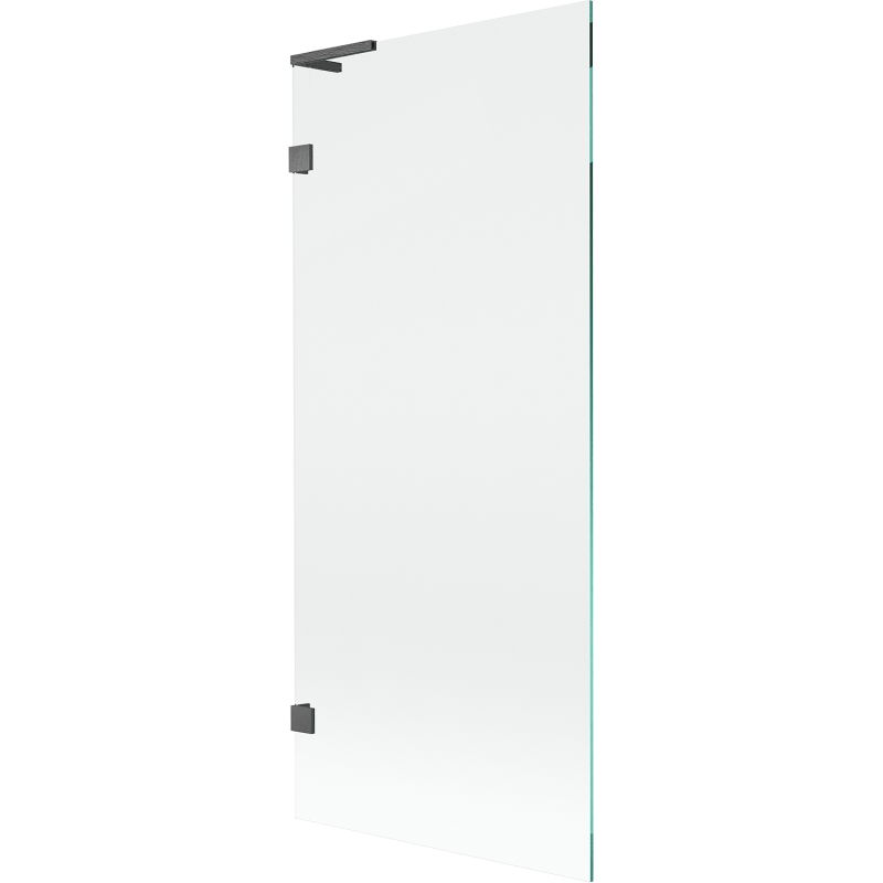 Mexen Lunar L vonios širmos 1-duris 80 x 150 cm, skaidrus, matinė pilka - 897L-080-000-66-00