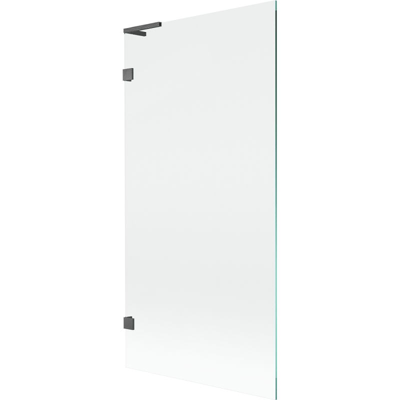 Mexen Lunar L vonios pertvara 1-sparninė 90 x 150 cm, skaidri, šešėlių pilkos spalvos matinė - 897L-090-000-66-00