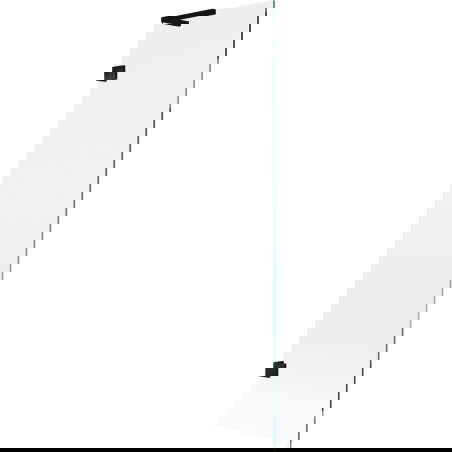 Mexen Lunar L vonios ekranas 1-durų 50 x 150 cm, skaidrus, juodas - 897L-050-000-70-00