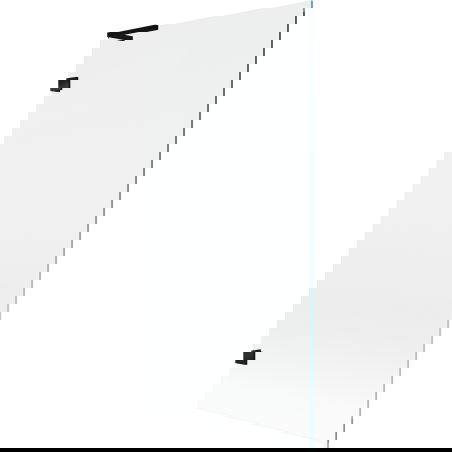 Mexen Lunar L vonios ekrano pertvara, vienos dalies, 90 x 150 cm, skaidrus, juodas - 897L-090-000-70-00