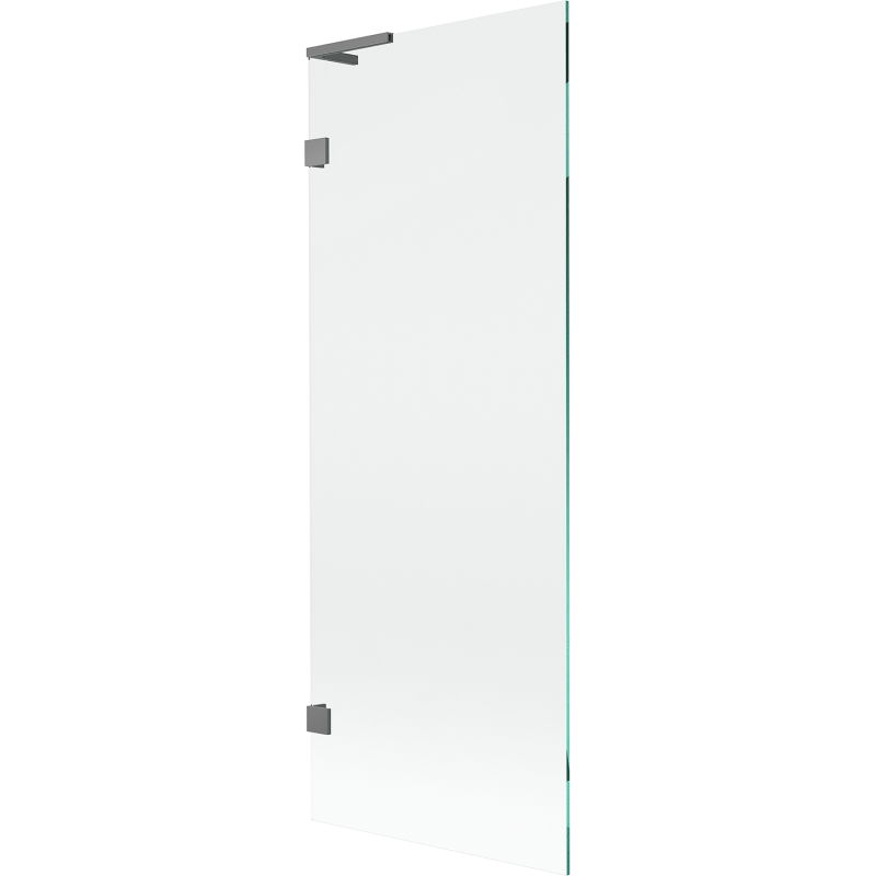 Mexen Lunar L vonios ekranas 1 sparnas 70 x 150 cm, permatomas, gun metal - 897L-070-000-95-00
