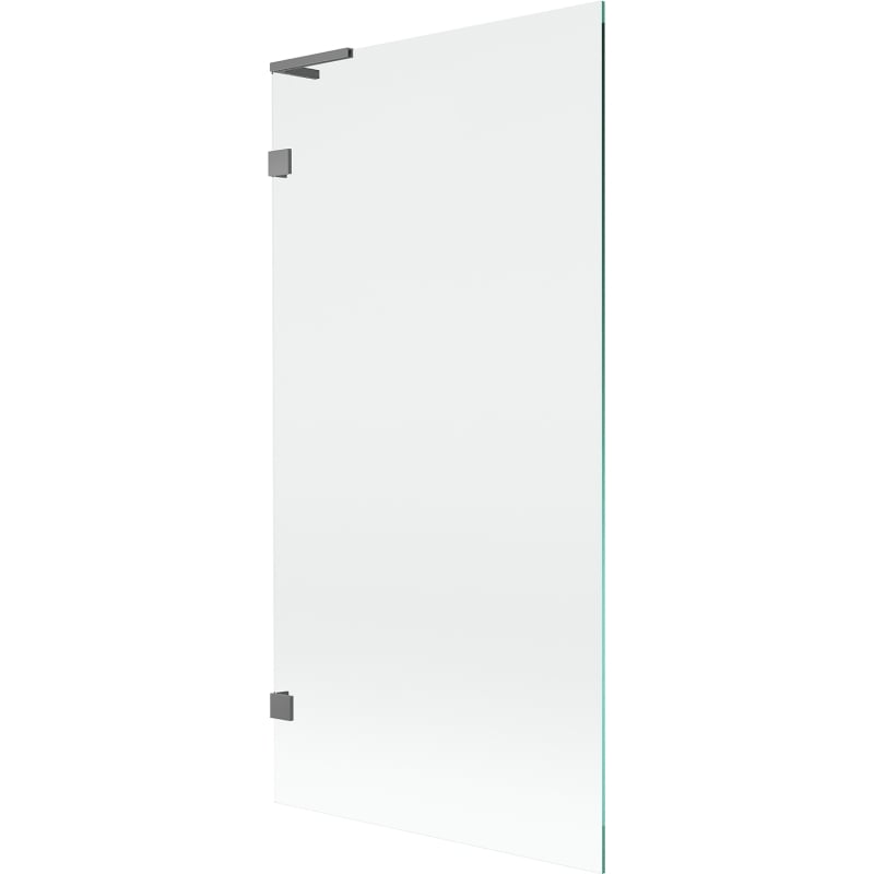 Mexen Lunar L vonios pertvara 1-durų 90 x 150 cm, skaidrus, ginkluotas metalas - 897L-090-000-95-00