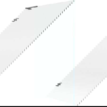 Mexen Lunar L vienasienis vonios ekranas, 90 x 150 cm, skaidrus, tamsaus metalo - 897L-090-000-95-00