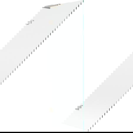 Mexen Lunar L vonios ekranas, 1 sąvaro, 60 x 150 cm, skaidrus, šlifuoto nikelio - 897L-060-000-97-00