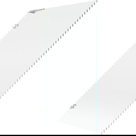 Mexen Lunar L vonios sienelė vienasparnis 100 x 150 cm, skaidrus, šlifuotas nikelis - 897L-100-000-97-00