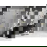 Mexen Lunar L dešinės pusės dušo durelės, 120 cm, skaidrios, auksinės - 834SL-120-050-50-00-P