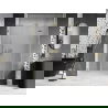 Mexen Lunar L dešinės pusės dušo durys, 120 cm, permatomos, auksinės šlifuotos - 834SL-120-050-55-00-P