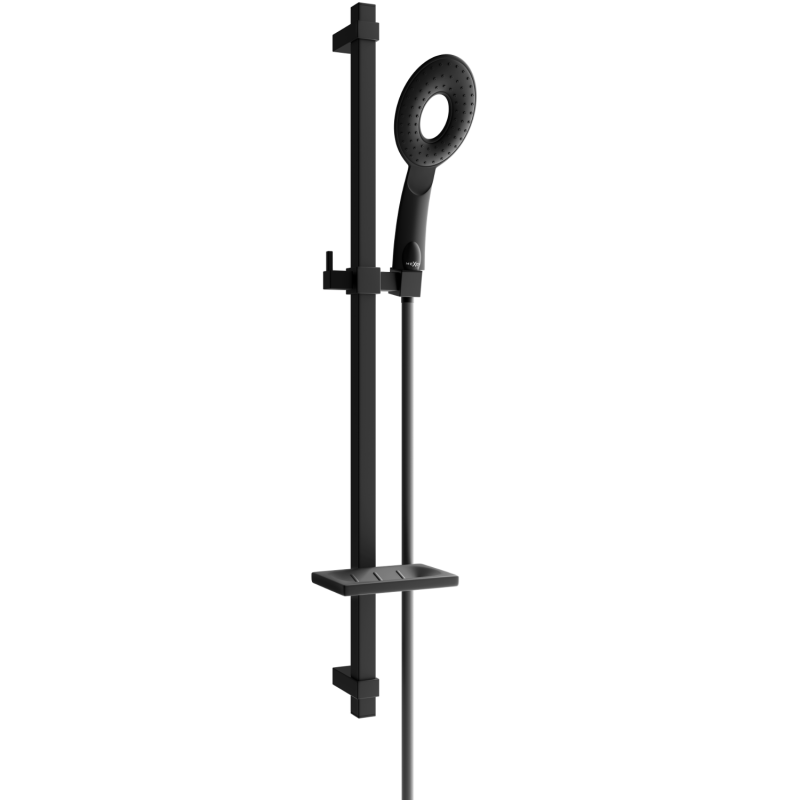 Mexen DQ73 stumdomas dušo komplektas, juodas - 785734581-70