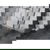 Mexen Apia stumdomas dušo kabinas 125 x 70 cm, permatomas, chromas - 840-125-070-01-00