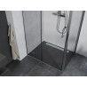 Mexen Apia stumdomos dušo kabina 135 x 80 cm, permatomas, chromas - 840-135-080-01-00