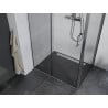 Mexen Apia stumdoma dušo kabina 140 x 80 cm, Skaidrus, Chromo - 840-140-080-01-00