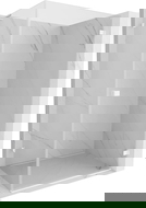 Mexen Lunar-B L dešininė atveriama dušo kabina 100 x 90 cm, permatoma, balta - 832L-100-090-20-00-P