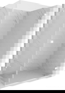 Mexen Lunar-B L dešinė atidaroma dušo kabina 90 x 80 cm, skaidri, balta - 832L-090-080-20-00-P