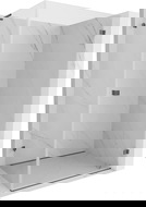 Mexen Lunar-B L dešinioji dušo kabina 85 x 80 cm, skaidri, šešėlio pilka matinė - 832L-085-080-66-00-P