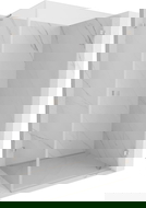 Mexen Lunar-B L dešinė atveriama dušo kabina 90 x 70 cm, skaidri, šlifuotas nikelis - 832L-090-070-97-00-P