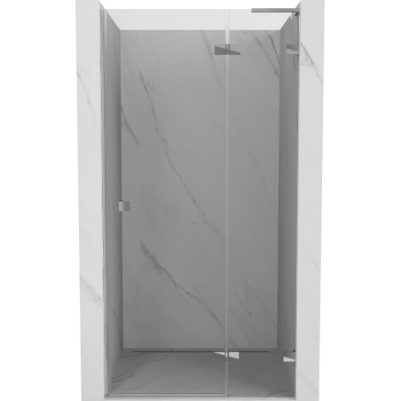 Mexen Lunar L dušo durys, durys atitraukiamos dešinė 70 cm, skaidrios, chromas - 834L-070-000-01-00-P
