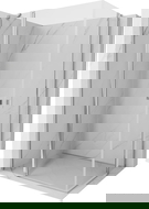 Mexen Mist Duo atveriama dušo kabina 115 x 80 cm, skaidri, chromuota - 8A4-115-080-01-00