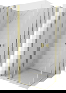 Mexen Mist Duo varstoma dušo kabina 100 x 95 cm, skaidri, auksinė - 8A4-100-095-50-00