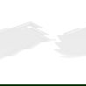 Mexen Flow pusapvalis asimetriškas slim dešinysis dušo padėklas 90 x 80 cm, baltas blizgesys - 46Q108090R