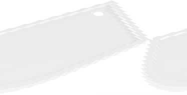 Mexen Flow pusapvalė asimetrinė slim dešinė dušo padėklas 100 x 90 cm, baltas blizgesys - 46Q109010R