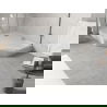 Mexen Flow+ penkiakampis padėklas kairysis 100 x 80 cm, baltas blizgesys - 46P108010LH
