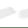 Mexen Flow+ pusapvalė asimetrinė dušo padėkliukas dešinysis 100 x 90 cm, baltas blizgus - 46Q109010RH
