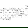 Mexen Velar L Duo stumdomos dušo durys 200 cm, matinės, baltos - 871-200-003-32-20