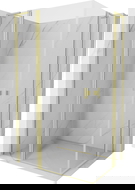 Mexen Mist L Duo varstoma dušo kabina 110 x 95 cm, skaidri, valyta auksinė - 8A4L-110-095-55-00